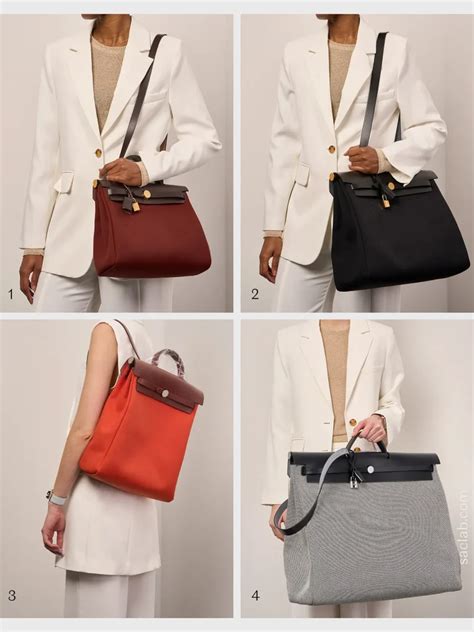 hermes herbag size|hermes herbag 31 price 2022.